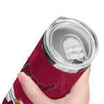 custom miami heat torn band red white skinny tumbler best selling 1.webp