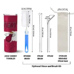 custom miami heat torn band red white skinny tumbler best selling 1.webp
