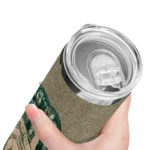 custom milwaukee bucks sparkle lips green skinny tumbler best selling 1.webp