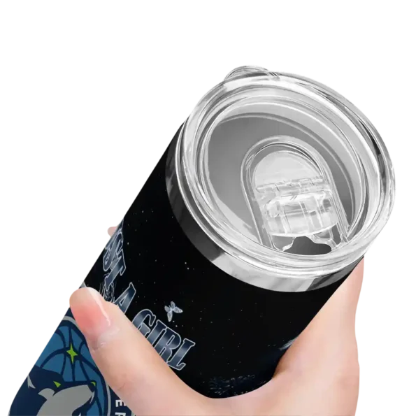 custom minnesota timberwolves rose romance midnight blue black skinny tumbler high quality.webp