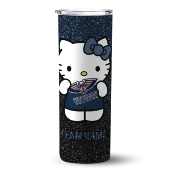 custom new orleans pelicans hello kitty navy black skinny tumbler best selling 1.webp