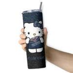 custom new orleans pelicans hello kitty navy black skinny tumbler best selling 1.webp
