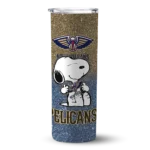 custom new orleans pelicans snoopy attitude navy skinny tumbler best selling 1.webp