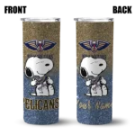 custom new orleans pelicans snoopy attitude navy skinny tumbler best selling 1.webp