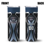 custom new orleans pelicans superman emblem navy black skinny tumbler best selling 1.webp