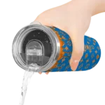 custom new york knicks camo streak blue skinny tumbler best selling 1.webp