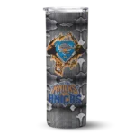 custom new york knicks chevron v blue gray skinny tumbler best selling 1.webp