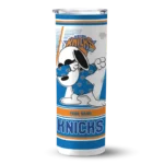 custom new york knicks snoopy dog blue white skinny tumbler best selling 1.webp