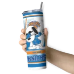 custom new york knicks snoopy dog blue white skinny tumbler best selling 1.webp