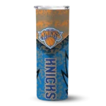 custom new york knicks spiral burst print blue skinny tumbler best selling 1.webp