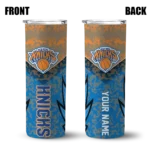 custom new york knicks spiral burst print blue skinny tumbler best selling 1.webp