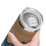 custom new york knicks spiral burst print blue skinny tumbler best selling 1.webp