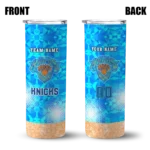 custom new york knicks starburst tiles blue skinny tumbler best selling 1.webp