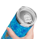 custom new york knicks starburst tiles blue skinny tumbler best selling 1.webp