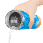 custom new york knicks starburst tiles blue skinny tumbler best selling 1.webp