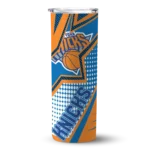 custom new york knicks web stripes blue white skinny tumbler best selling 1.webp