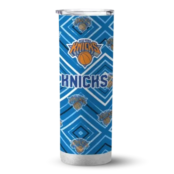 custom new york knicks zipper leopard blue skinny tumbler best selling 1.webp