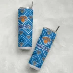 custom new york knicks zipper leopard blue skinny tumbler best selling 1.webp