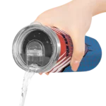 custom oklahoma city thunder chevron stripes blue skinny tumbler best selling 1.webp
