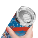 custom oklahoma city thunder helmet clash blue skinny tumbler best selling 1.webp