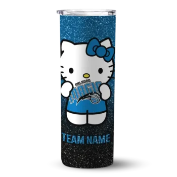custom orlando magic hello kitty blue black skinny tumbler best selling 1.webp