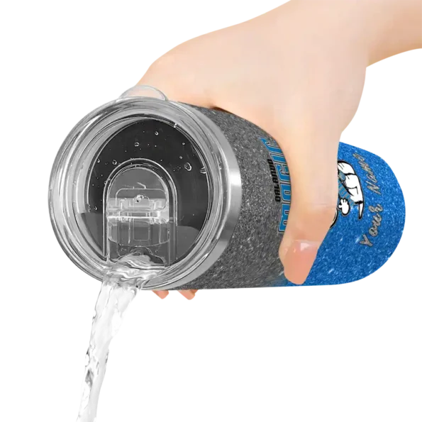 custom orlando magic snoopy attitude blue skinny tumbler latest model.webp