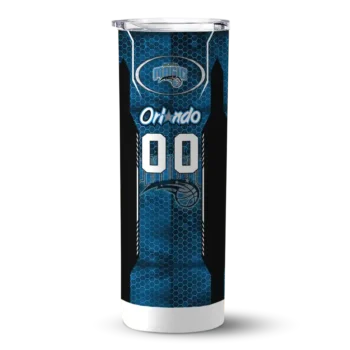 custom orlando magic stacked diamond blue skinny tumbler best selling 1.webp