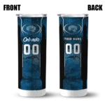 custom orlando magic stacked diamond blue skinny tumbler best selling 1.webp