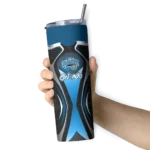 custom orlando magic superman emblem blue black skinny tumbler best selling 1.webp