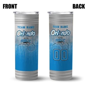 custom orlando magic swirl texture blue skinny tumbler fashion forward.webp