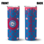 custom philadelphia 76ers camo streak blue skinny tumbler best selling 1.webp