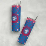 custom philadelphia 76ers camo streak blue skinny tumbler best selling 1.webp
