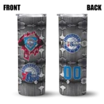 custom philadelphia 76ers chevron v blue gray skinny tumbler best selling 1.webp