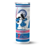 custom philadelphia 76ers snoopy dog blue white skinny tumbler best selling.webp