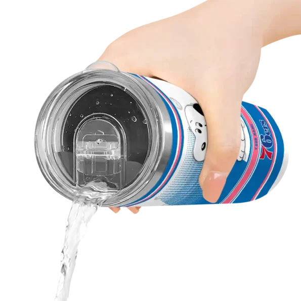 custom philadelphia 76ers snoopy dog blue white skinny tumbler latest model.webp
