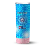 custom philadelphia 76ers starburst tiles blue skinny tumbler best selling 1.webp