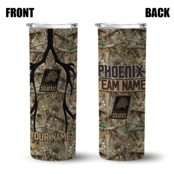 custom phoenix suns antler flow camo skinny tumbler fashion forward.webp