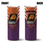 custom phoenix suns chevron stripes purple skinny tumbler best selling 1.webp