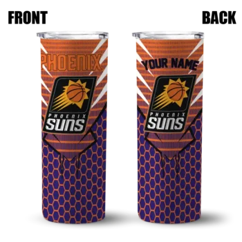 custom phoenix suns chevron stripes purple skinny tumbler fashion forward.webp