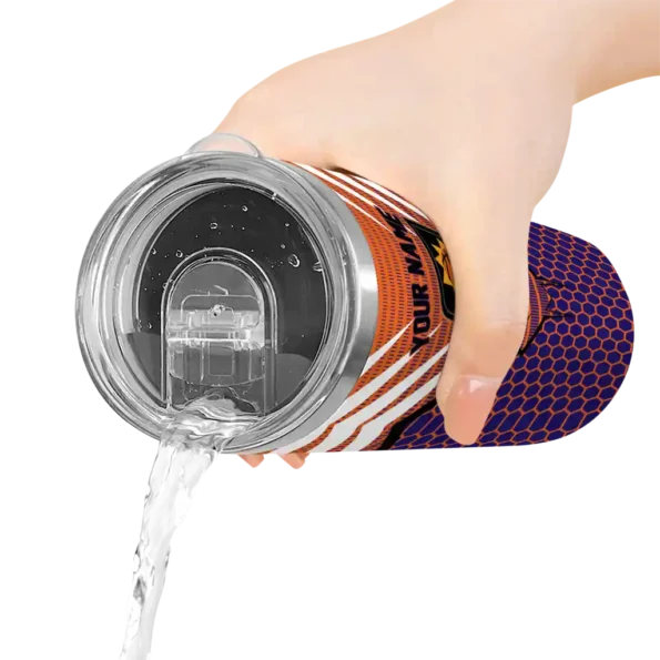 custom phoenix suns chevron stripes purple skinny tumbler latest model.webp