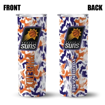 custom phoenix suns claw marks purple white skinny tumbler fashion forward.webp