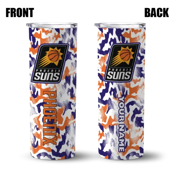 custom phoenix suns claw marks purple white skinny tumbler fashion forward.webp