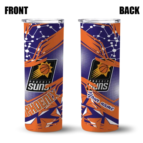 custom phoenix suns helmet clash purple skinny tumbler fashion forward.webp