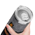 custom phoenix suns hexagon honeycomb purple black skinny tumbler best selling 1.webp