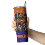 custom phoenix suns kiss band orange skinny tumbler best selling 1.webp