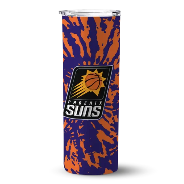 custom phoenix suns metallic grid purple skinny tumbler best selling 1.webp