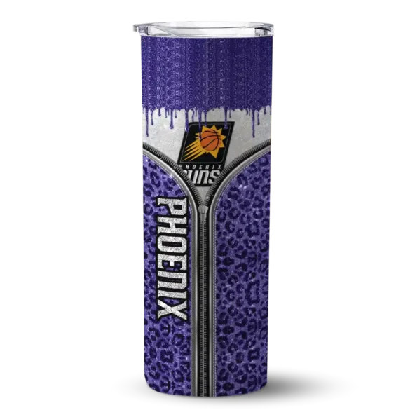 custom phoenix suns sparkle drip purple skinny tumbler best selling 1.webp