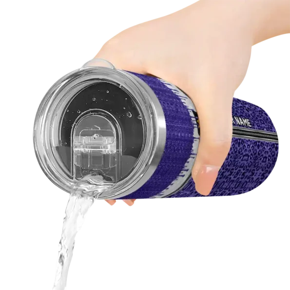 custom phoenix suns sparkle drip purple skinny tumbler latest model.webp