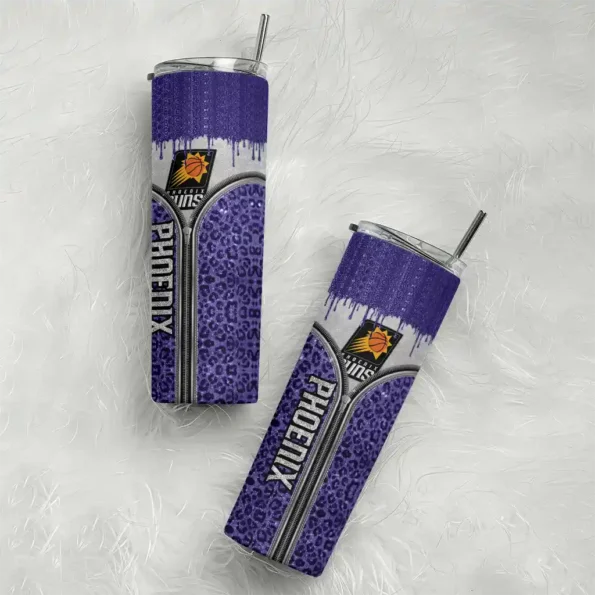 custom phoenix suns sparkle drip purple skinny tumbler top rated.webp