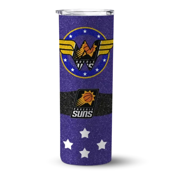custom phoenix suns star cluster purple skinny tumbler best selling 1.webp